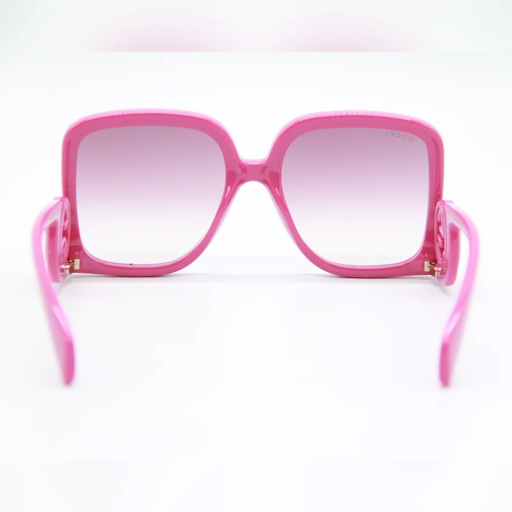 NEW GUCCI GG1326S 004 PINK SQUARE WOMEN SUNGLASSES GUCCI